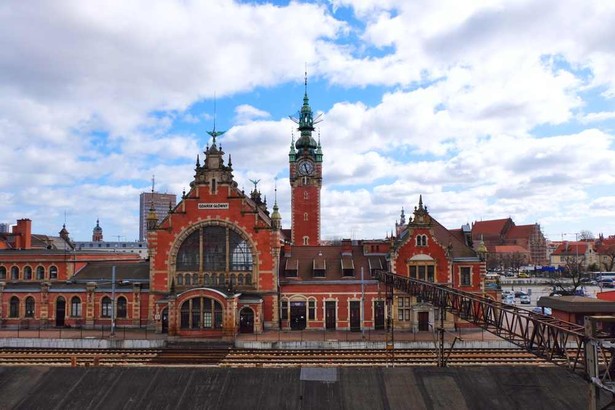 Gdańsk Dworzec Główny fot. ekarin