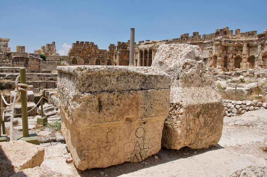 Rzymskie ruiny w Baalbek