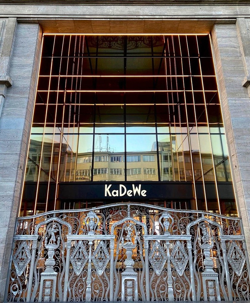 KADEWE Das legendäre Berliner Kaufhaus macht dank Marcelis schon beim Betreten eine gute Figur. 