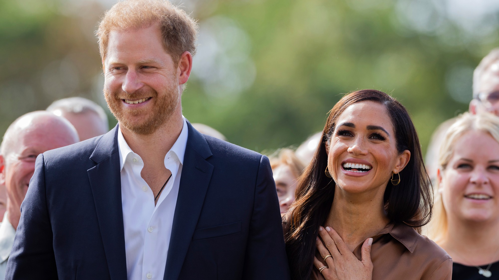 Princ Harry a Meghan Markle.