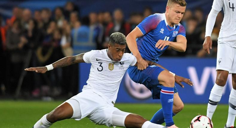 Kimpembe en difficulté contre l'Islande