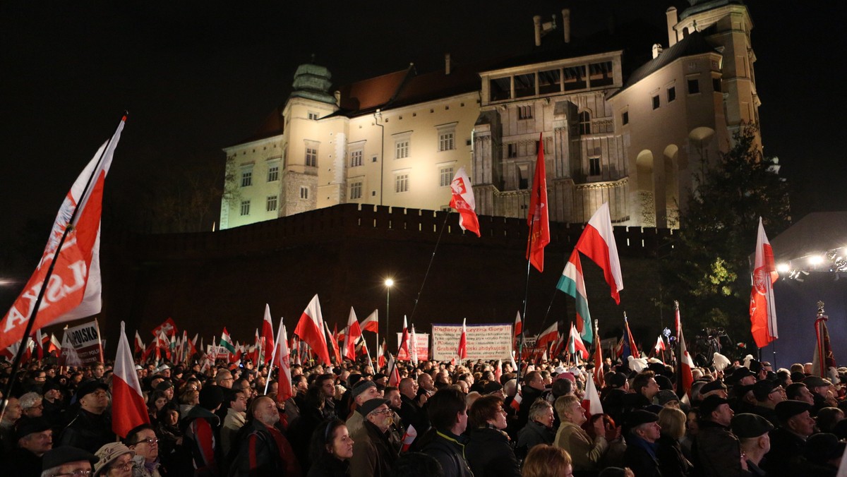 KRAKÓW ŚWIĘTO NIEPODLEGŁOŚCI PIS