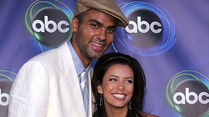 Tony Parker i Eva Longoria w 2005 roku