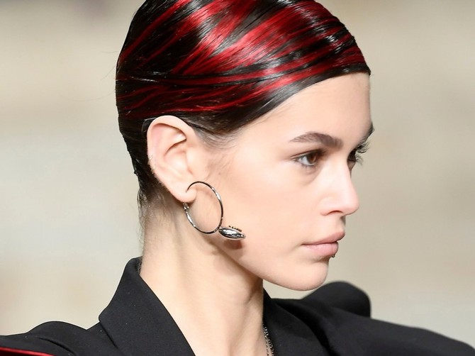 Kaja Gerber na Aleksandar Mekvin reviji 