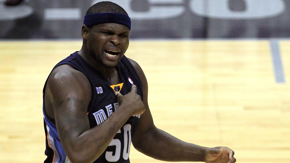 Zach Randolph, czołowy zawodnik Memphis Grizzlies, uciekł nagle z parkietu podczas meczu z New Orleans Pelicans. Koszykarz pojechał do szpitala, w którym jego żona zaczęła rodzić.