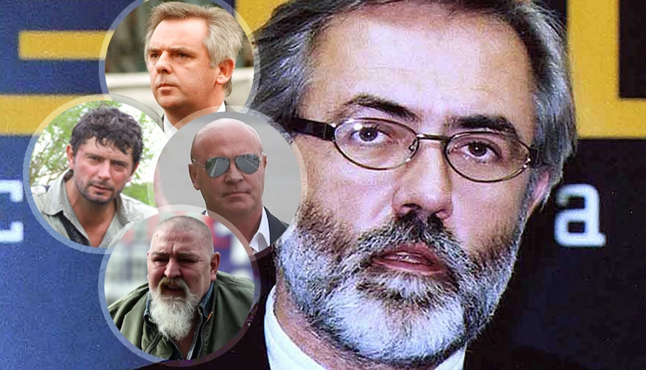 Ćuruvija i osumnjičeni za njegovo ubistvo