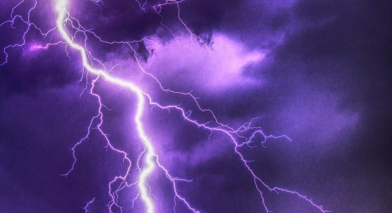 Lightning strike kills two, injures one