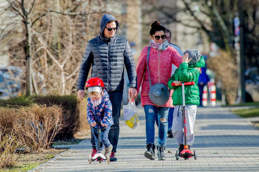 Katarzyna Cichopek i Marcin Hakiel