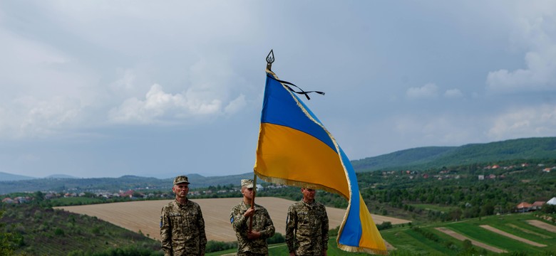 Ukraińscy żołnierze na granicy z Rosją. Jest NAGRANIE