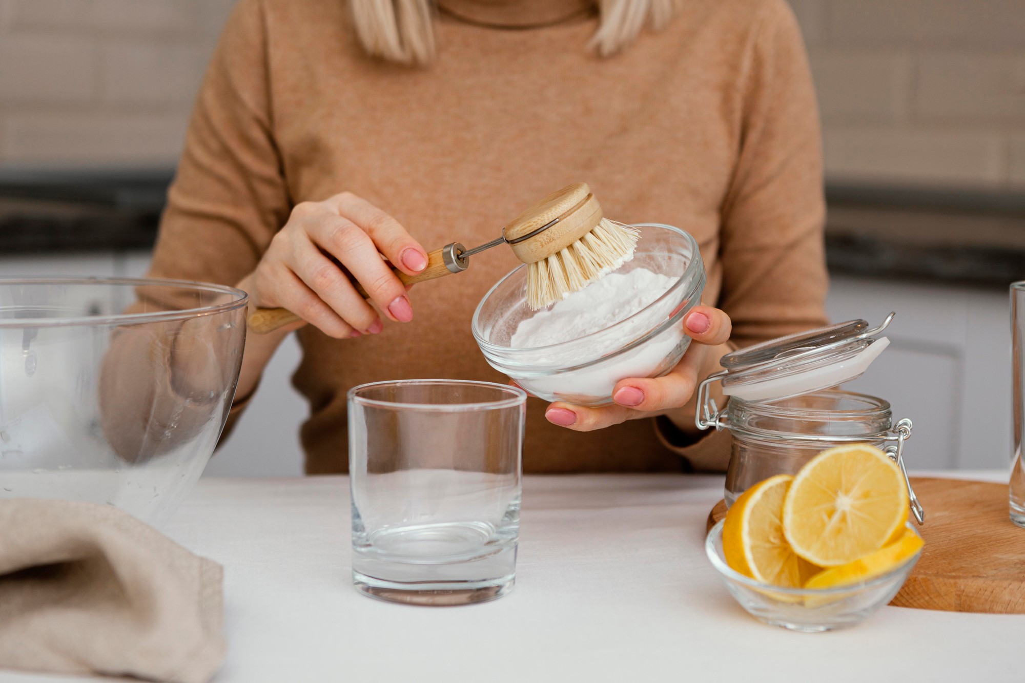 Sóda bikarbóna nie je skutočným riešením. 