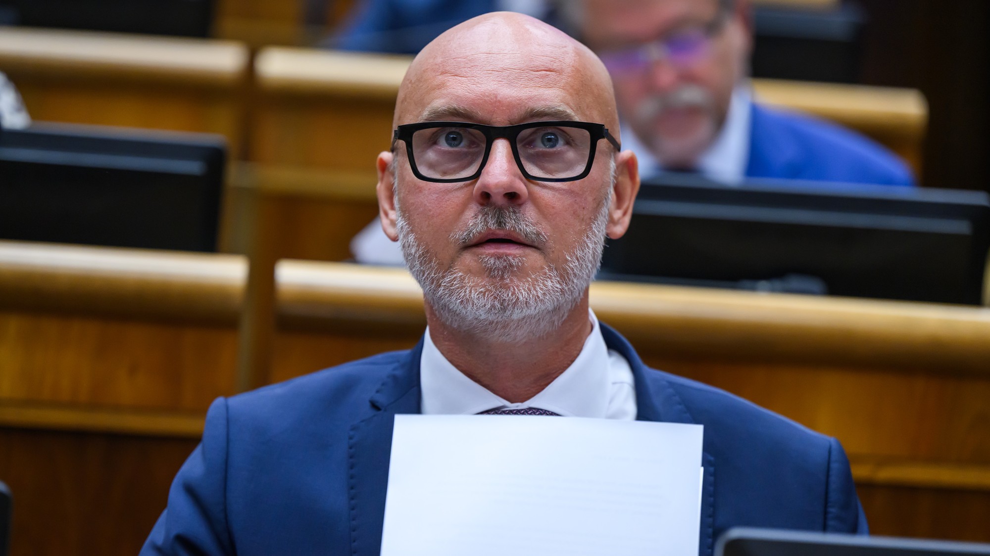 Opozičný poslanec Branislav Gröhling (SaS).