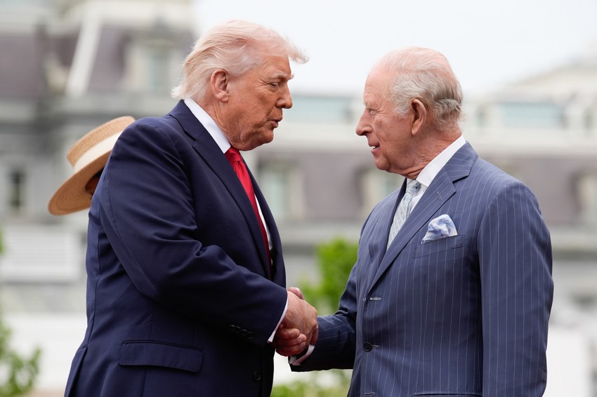 Tramp ugostio kralja Čarlsa