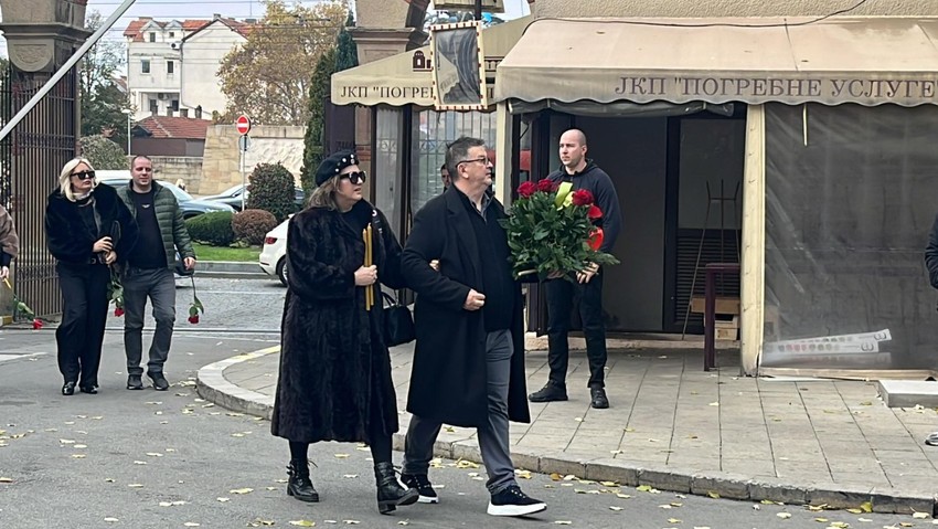 Sahrana majke Željka Mitrovića