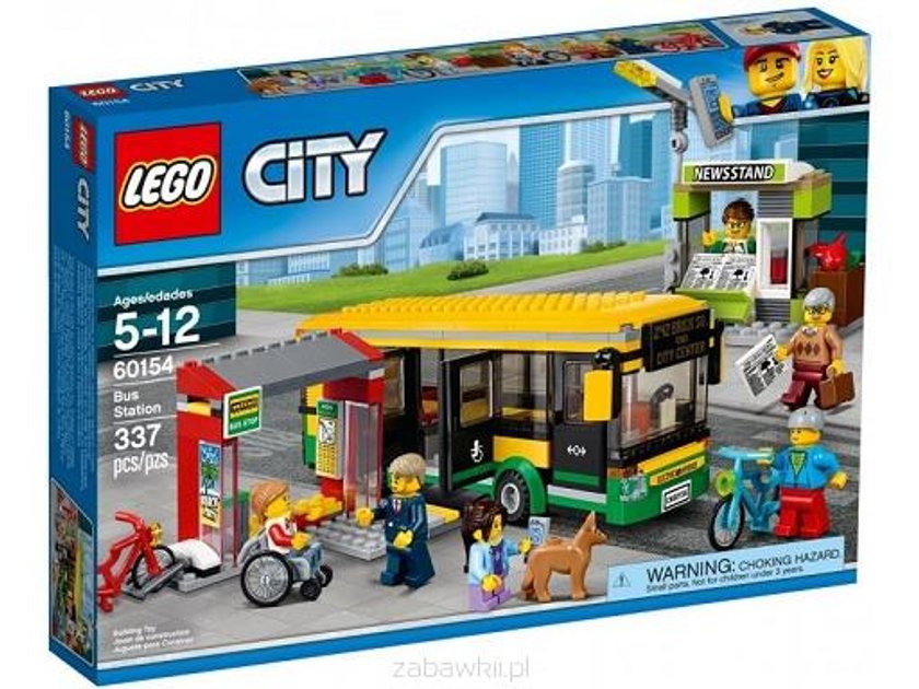 LEGO City 60154 Przystanek autobusowy