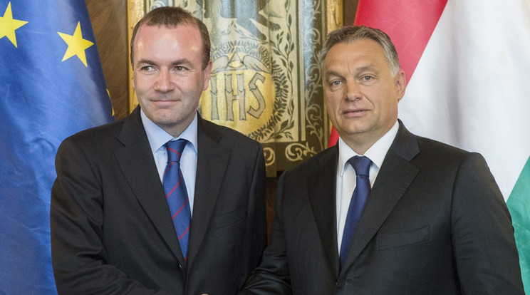 Manfred Weber szerint a Fidesz kizárása a Néppártból nem időszerű /Fo­tó: MTI-Koszticsák Szilárd