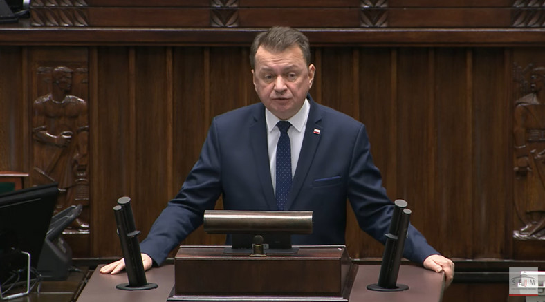 Kadr z posiedzenia Sejmu