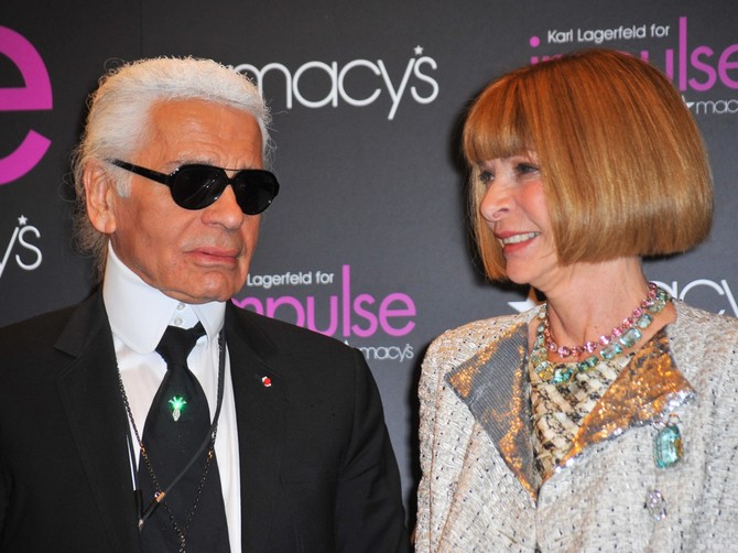 Karl Lagerfeld i Ana Vintur  Gregorio T. Binuya/Everett