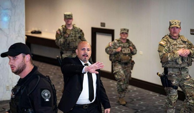 Agenti tajne službe i pripadnici Nacionalne garde u Vašingtonu posle pucnjave u hotelu Hilton | Foto: Getty Images