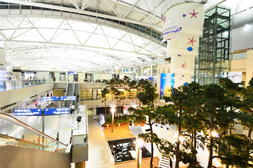 lotnisko, Korea Płd., Incheon