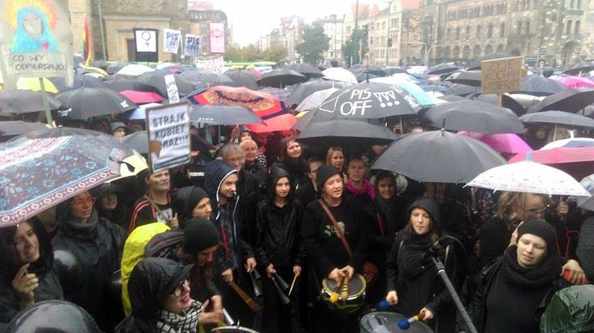 Czarny protest w Poznaniu