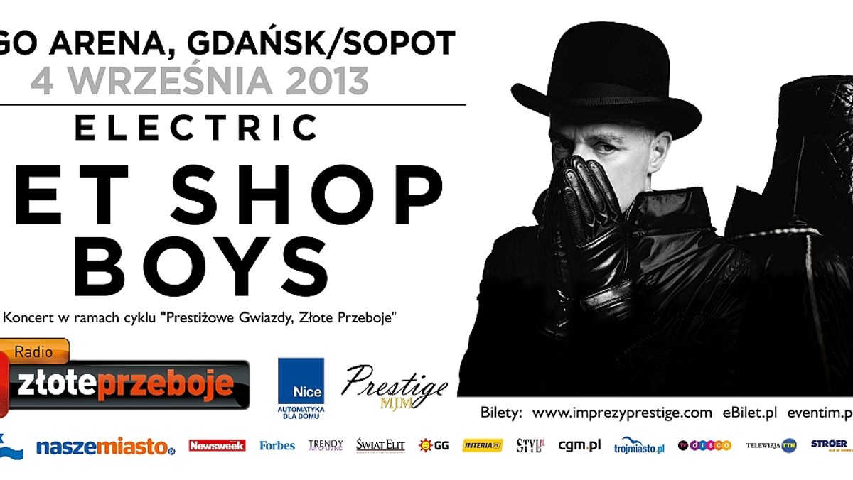 Już 4 września do Trójmiasta przyjedzie jeden z najpopularniejszych zespołów pop w Europie - grupa Pet Shop Boys. Zespół wystąpi w hali Ergo Arena, a koncert odbędzie się w ramach cyklu "Prestiżowe Gwiazdy, Złote Przeboje". Znane są już ceny biletów.