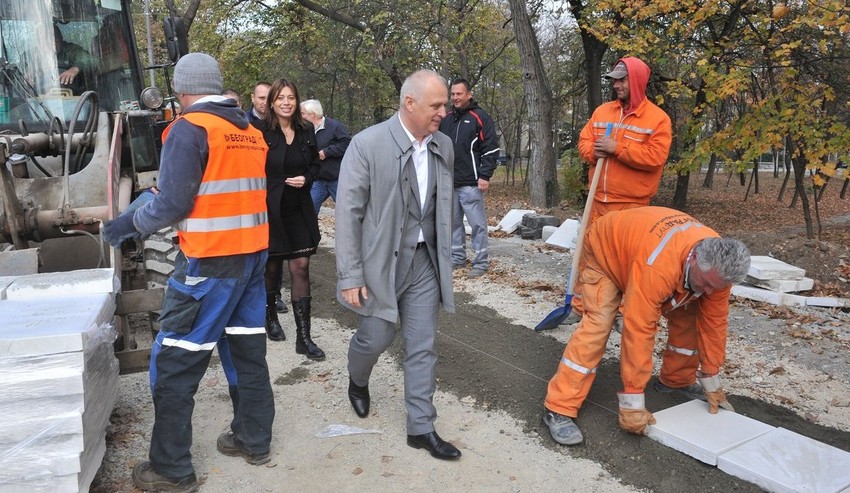 Goran Vesić obišao radove