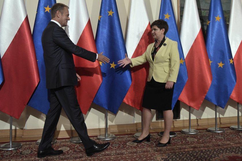 Tusk wrócił na stare śmieci