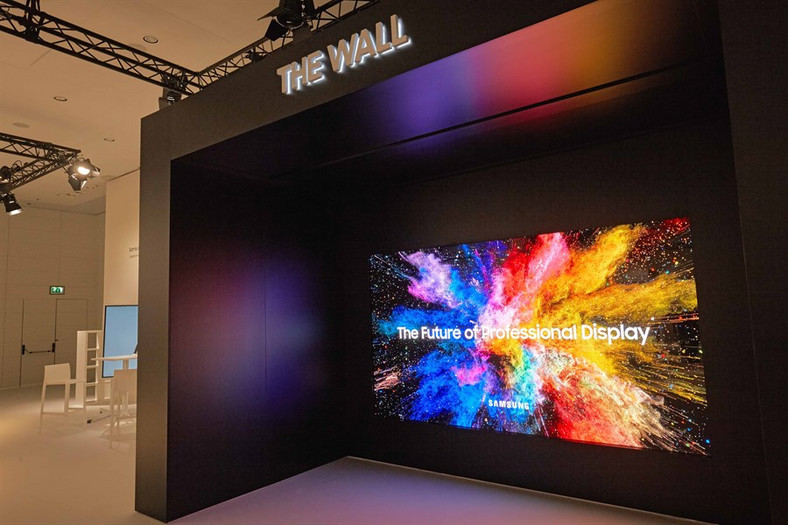 Pierwszym ekranem z MicroLED jest Samsung The Wall do zastosowań profesjonalnych