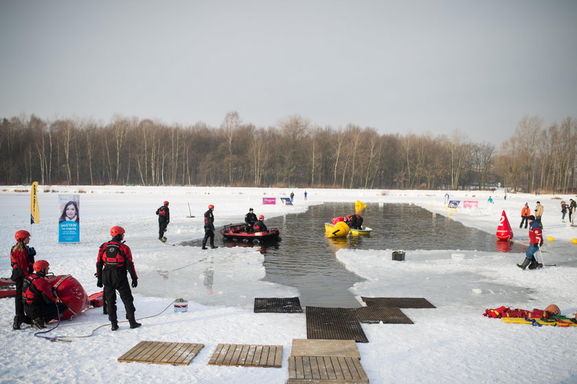 Katowice. Mistrzostwa Polski w zimowym pływaniu