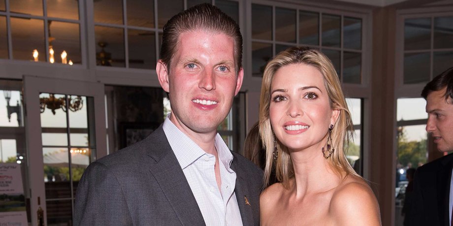 Eric and Ivanka are incredibly close.