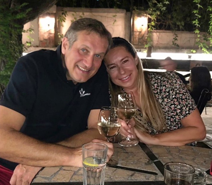 Zorica Nakić sa mužem