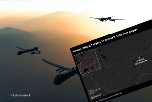 Ukraińskie uderzenie w Rosję. Zaatakowano zakład produkcji dronów kamikadze