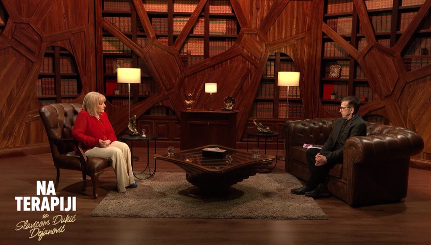 Milutin Popović Zahar, emisija "Na terapiji sa Slavicom Đukić Dejanović"