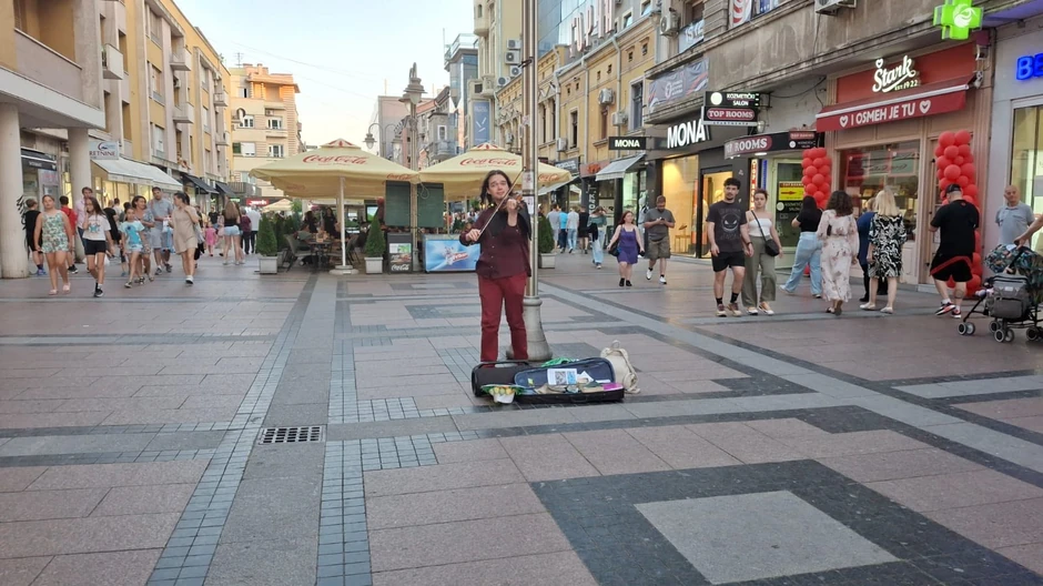 Prvi festival uličnih svirača u Nišu