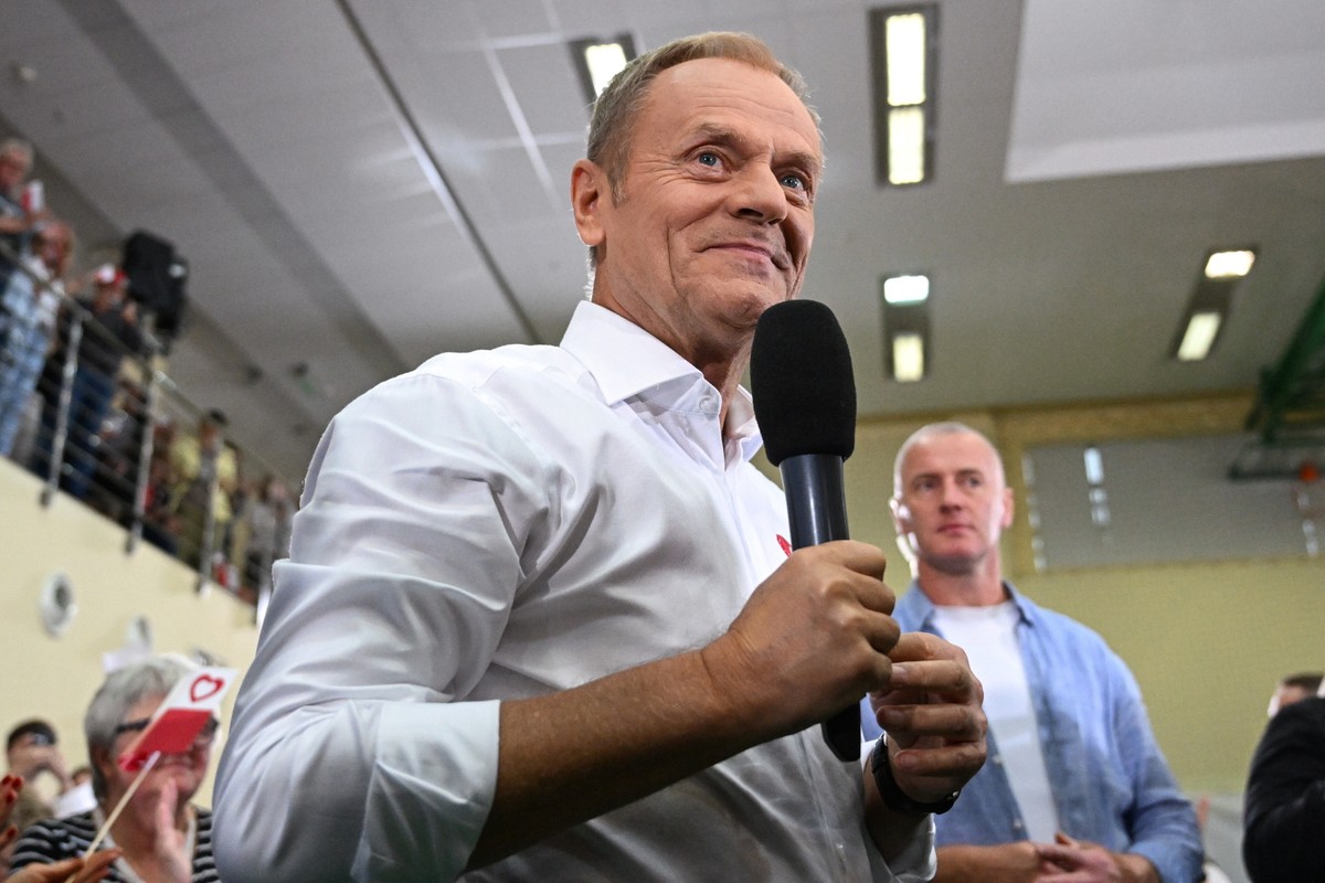 Przewodniczący PO Donald Tusk w Rzeszowie