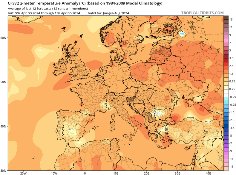 W całej Europie, w tym w Polsce, prognozowane są wysokie temperatury