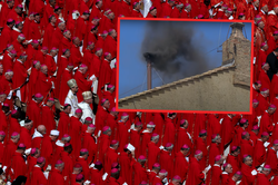 Wszystko jasne. Czarny dym nad Watykanem. Papież nie został wybrany