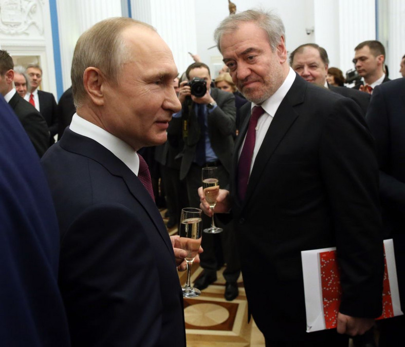 Władimir Putin i Walerij Giergijew (2018)