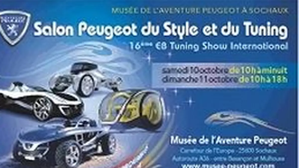 Muzeum w Sochaux: salon stylu i tuningu marki Peugeot