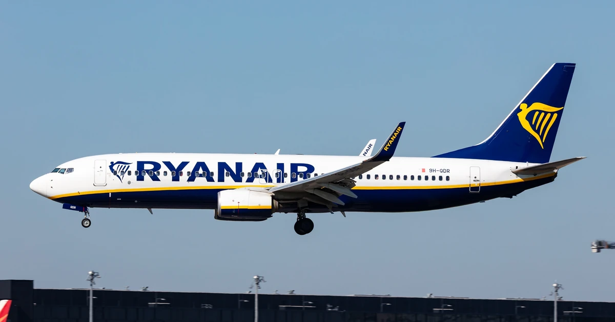 Poważne zagrożenie na pokładzie samolotu Ryanair. Wysłano komunikat "mayday"