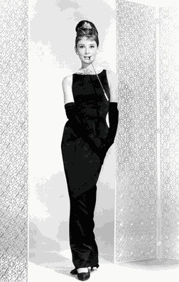 Black Givenchy Dress, Audrey Hepburn