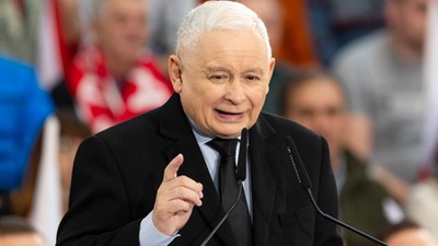 Prezes PiS Jarosław Kaczyński