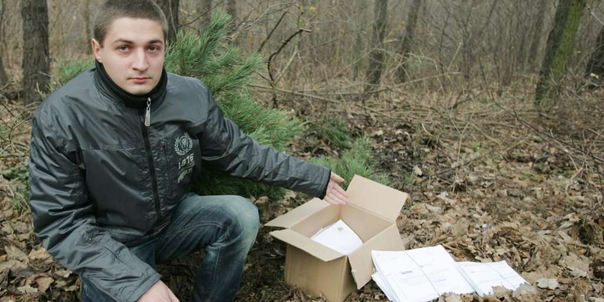 Kto wyrzucił listy do lasu?