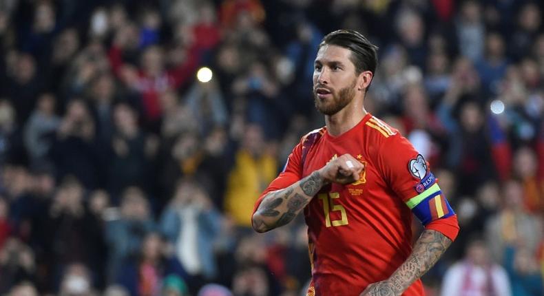 Centre-back Ramos has scored 16 goals for club and country this term