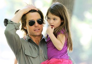 Tom Kruz sa ćerkom Suri