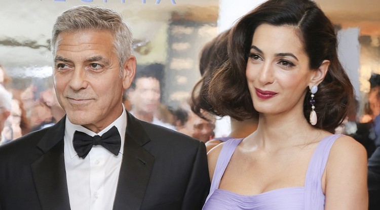 George és Amal Clooney