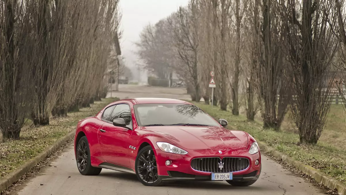 Maserati GranTurismo S to bulwarowe GT