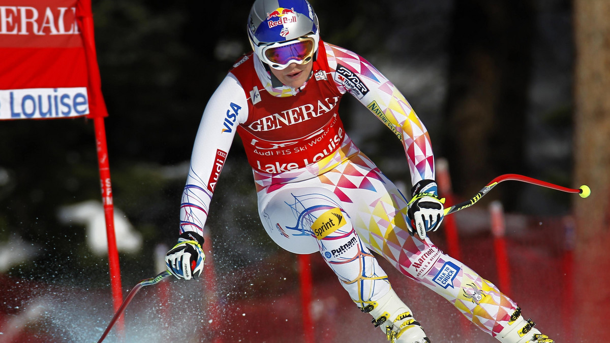 Lindsey Vonn wygrała w kanadyjskiej miejscowości Lake Louise pierwszy w tym sezonie zjazd alpejskiego Pucharu Świata.