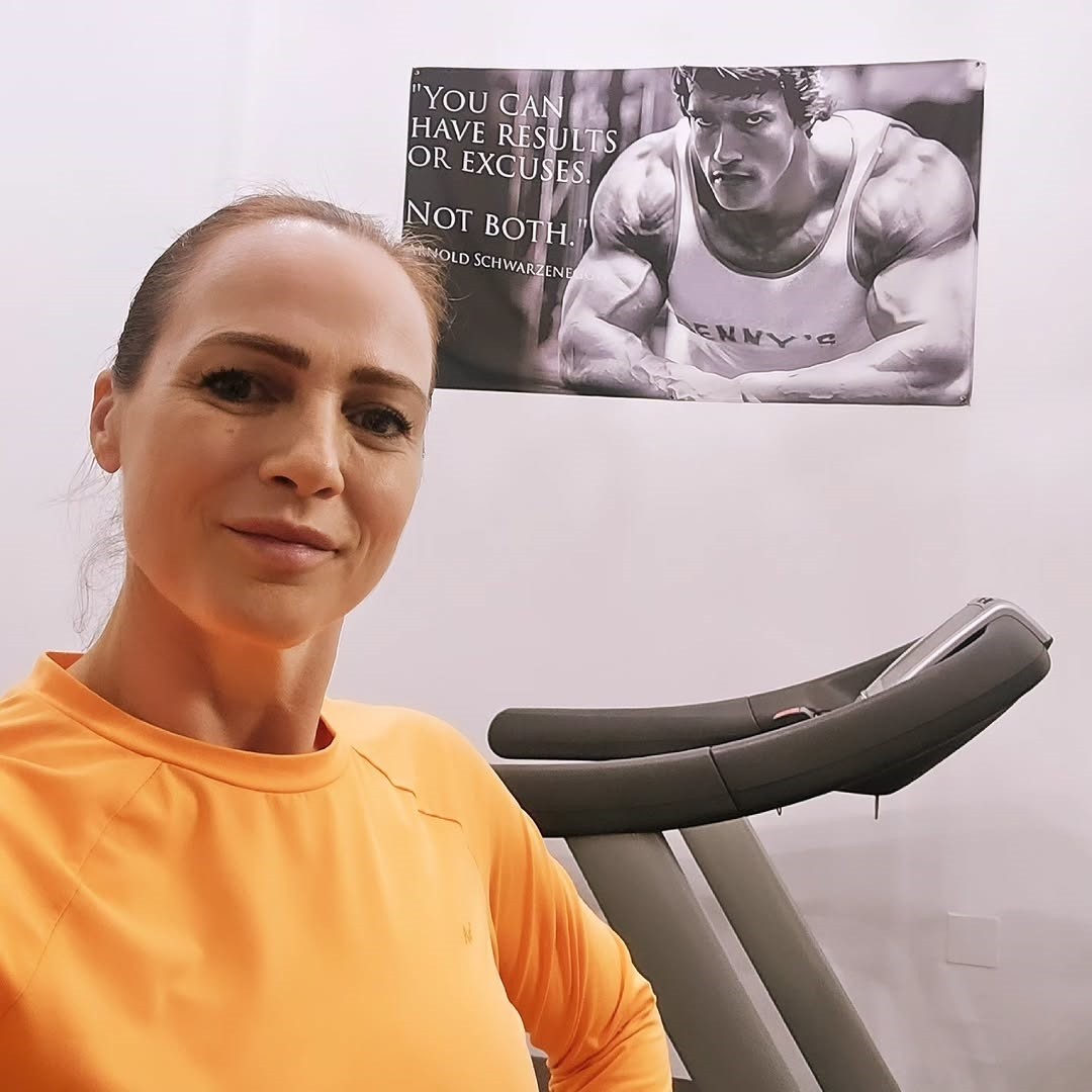 Adriana Kneissl si dala za cieľ prejsť denne aspoň 10-tisíc krokov.
