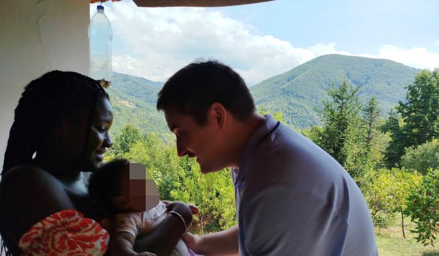 Nikola Stanković iz Leskovca sa porodicom